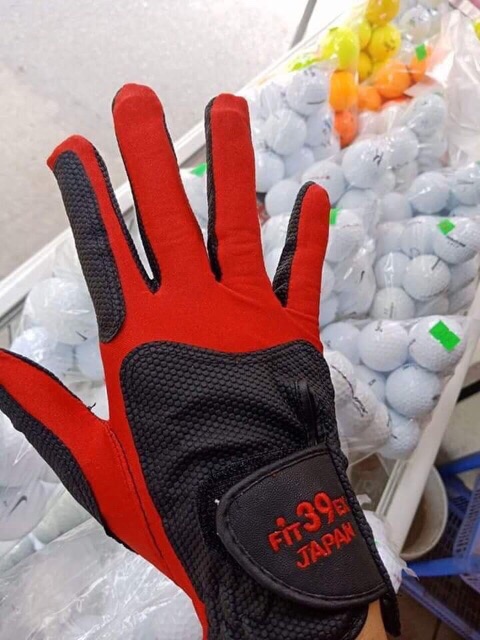 Găng tay đánh golf nam Fit39 ôm tay thoáng khí có cả 2 tay