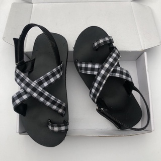 dép xăng đan nữ A24 ca rô size 34 đến 42 ( sandal đồng nai )