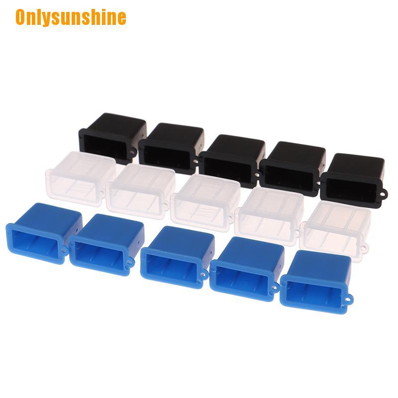 Set 10 Nút Bịt Chống Bụi Cho Cổng Usb Type A | BigBuy360 - bigbuy360.vn