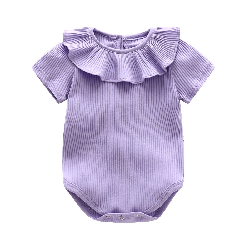 Trang Phục Leo Núi Bằng Vải cotton Tay Ngắn Cho Bé Gái Sơ Sinh Mẫu 2023