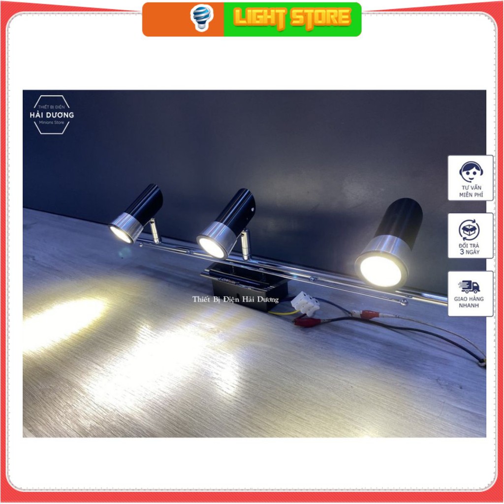 Đèn Soi Tranh - Đèn Rọi Gương Led  8149/3 15w Ánh Sáng Vàng - Điều Chỉnh Hướng Chiếu Sáng Nhiều Góc