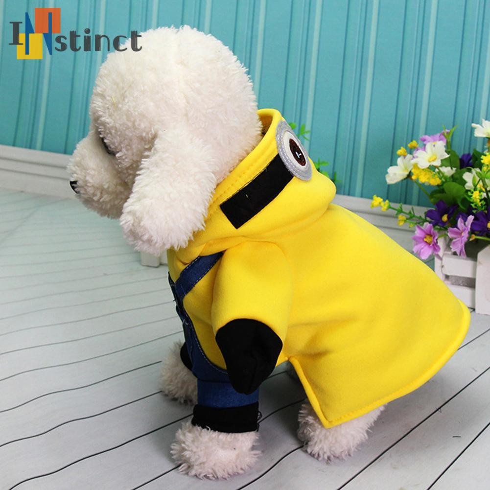 Áo Hoodie In Hoạt Hình Ngộ Nghĩnh Cho Thú Cưng