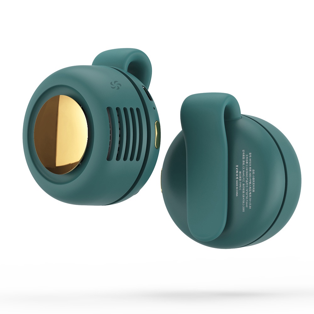 Quạt không cánh QUALITELL mini cầm tay nhỏ gọn sạc USB kiểu mới