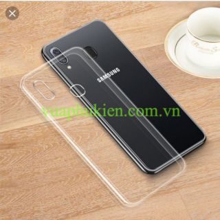 Ốp lưng dẻo silicon galaxy A20/A30 siêu mỏng trong suốt