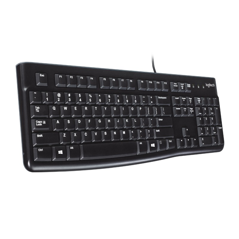 [CHÍNH HÃNG] Bàn phím văn phòng Logitech K120 có dây, Bảo hành 3 năm toàn quốc I K120 Logitech Keyboard