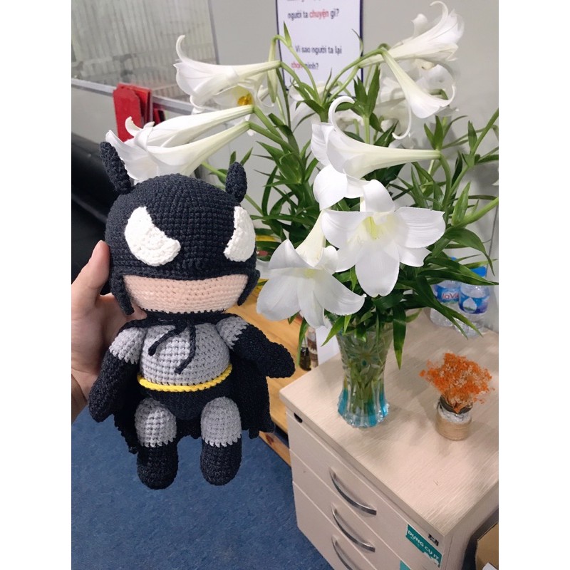 [CÓ SẴN] Siêu nhân Batman (len móc)