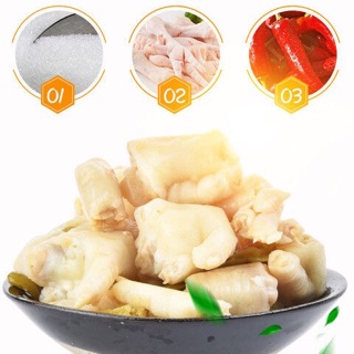Chân gà gói ớt xanh trùng khánh