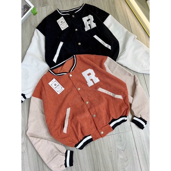 Áo khoác nhung R bombee siêu hot P8877