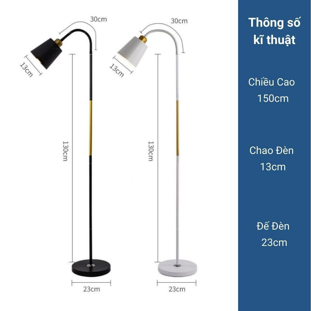 Đèn Cây Decor Trang Trí Nội Thất Phòng Khách Phòng Ngủ - Bóng LED chống cận