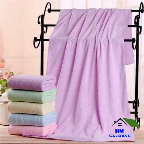 Khăn tắm bông xuất nhật mềm mịn 70x140cm - khăn bông tuyết GDA71