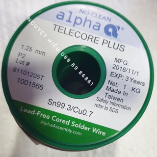 Thiếc hàn không chì 1000g