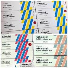 Kem hỗ trợ giảm mụn Vitacid