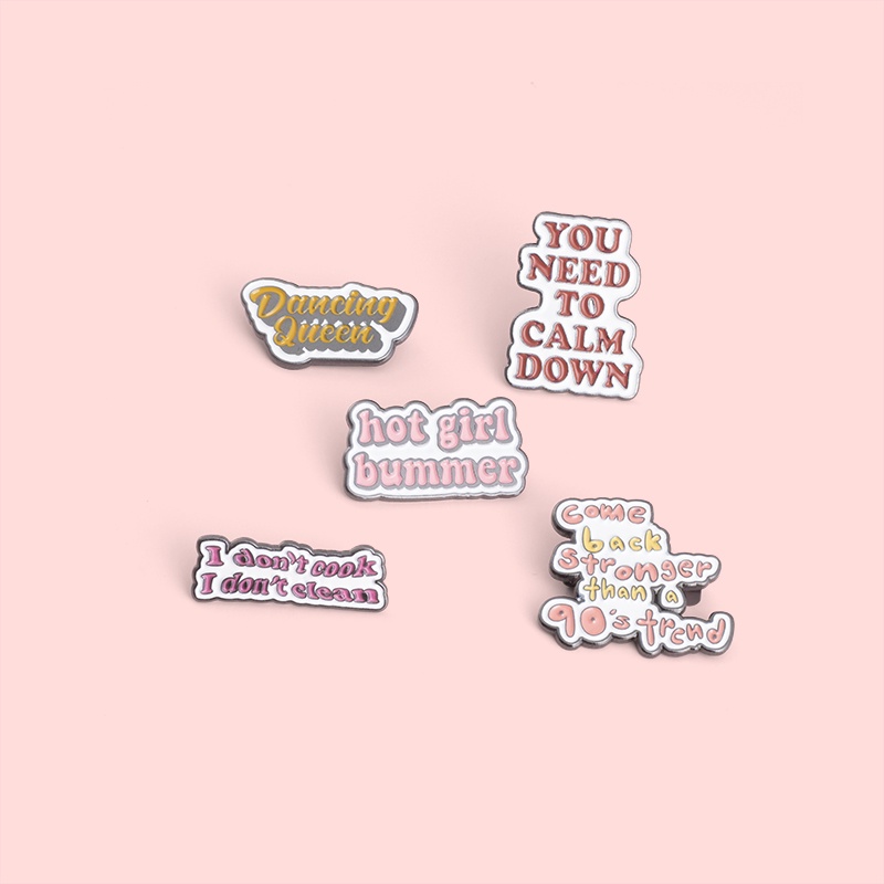 Huy Hiệu Cài Áo Hình Hoạt Hình Đáng Yêu