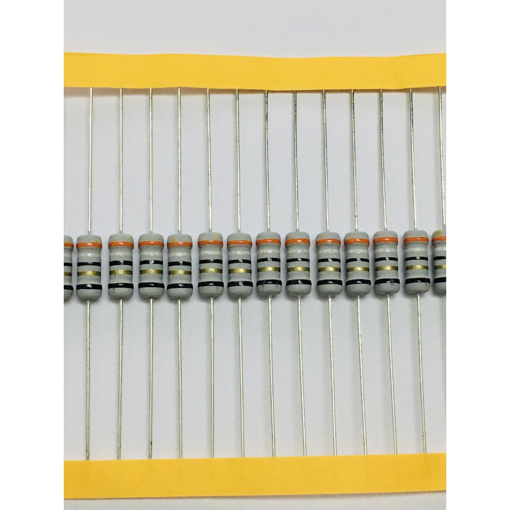 Bộ 10 Con Điện Trở công suất, điện trở bảo Vệ 1W 39R 2WS
