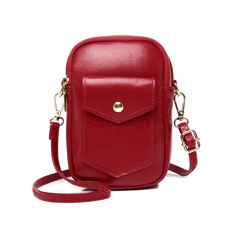 Túi Đựng Điện Thoại Đeo Chéo Phong Cách Hàn Quốc Đơn Giản Cho Nữ