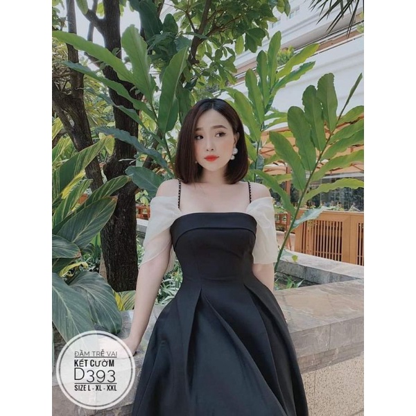 Bigsize - Đầm Trễ Vai 60-90kg