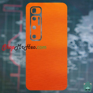 Skin Dán Mặt Sau Lưng Vân Nhôm Xiaomi Mi 10 - Mi 10 Pro - Mi 10 Lite - Mi 10S - Mi 10 Ultra
