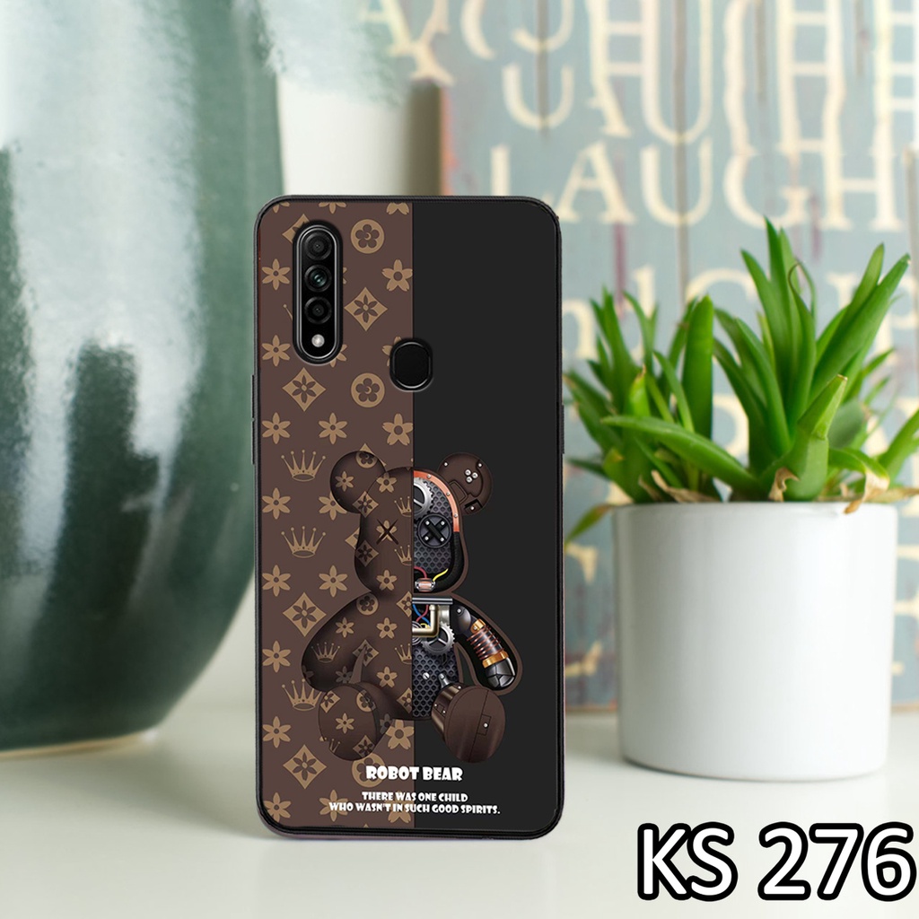 [Sale] Ốp lưng Oppo A8-2020/Oppo A31-2020/Oppo A91-2020 in hình RobotBear