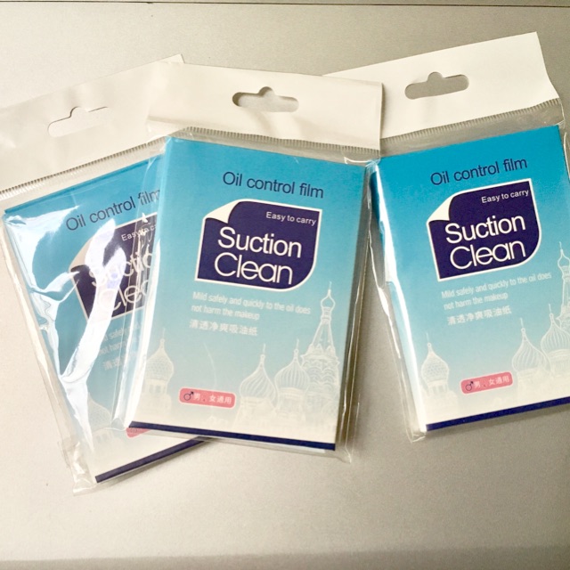 [GÓI 100 TỜ] GIẤY THẤM DẦU SUCTION CLEAN