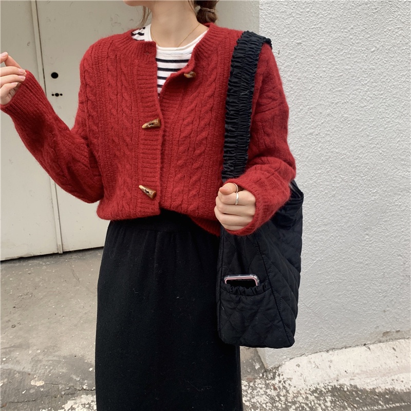 Túi đeo vai IELGY vải canvas Hàn Quốc xinh xắn cho nữ