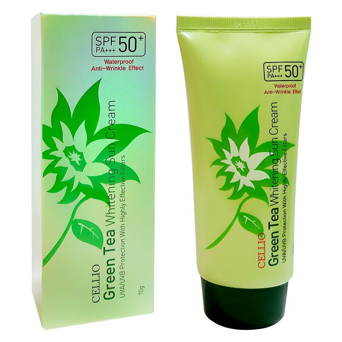 Kem chống nắng dưỡng trắng da Cellio Sun Whitening Cream SPF 50+ PA+++ 70ml