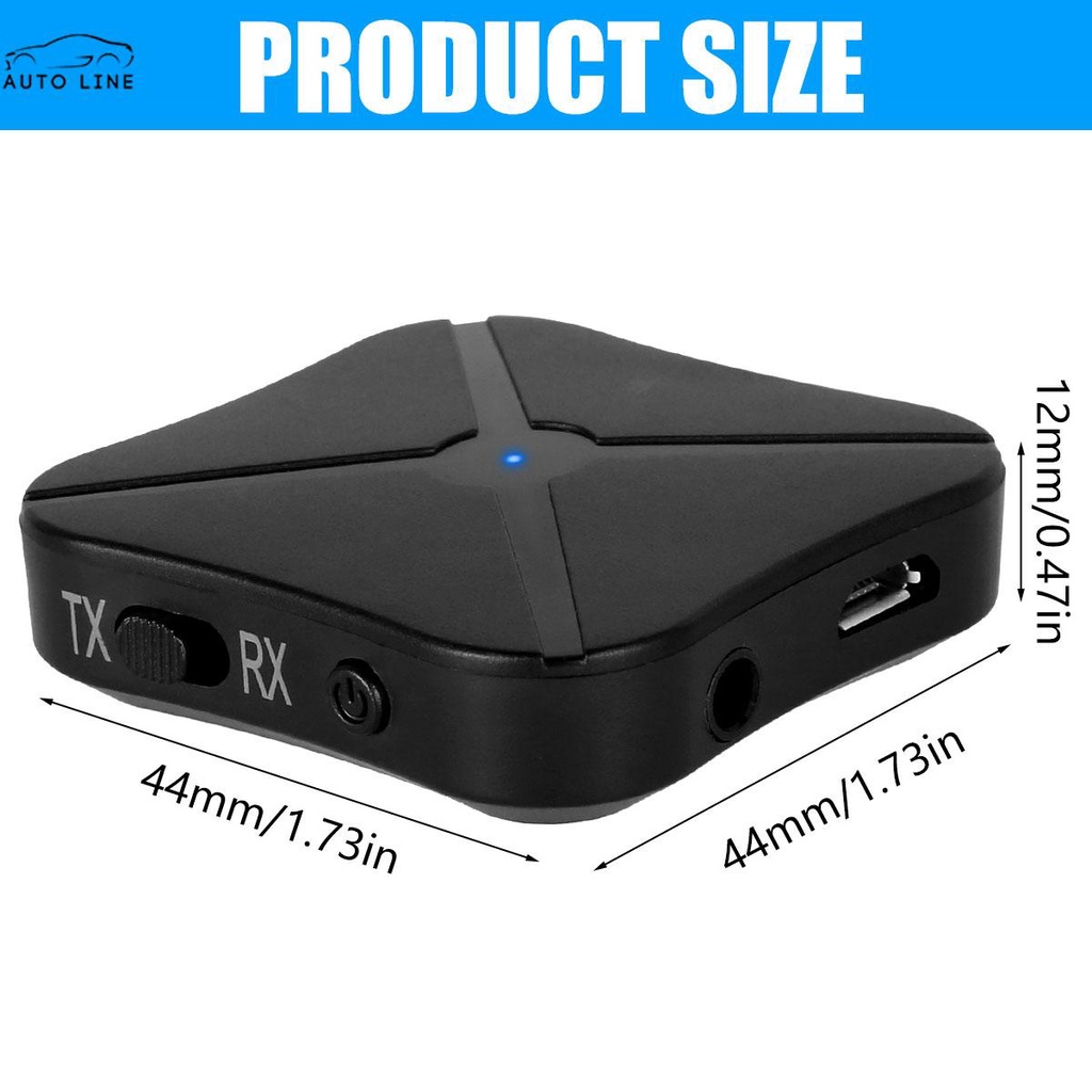 Thiết Bị Truyền Nhận Tín Hiệu Âm Thanh Bluetooth 4.2 AUX RCA Cho TV MP3 PC SHOPCYC7766