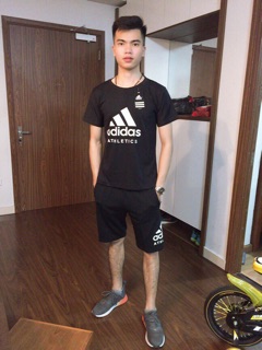 Áo phông Nam+Nữ áo đôi adidas