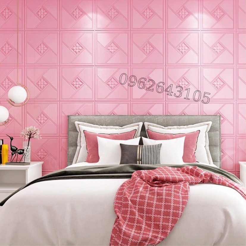 Xốp dán tường 3d- xốp dán tường hoa văn dày 4mm