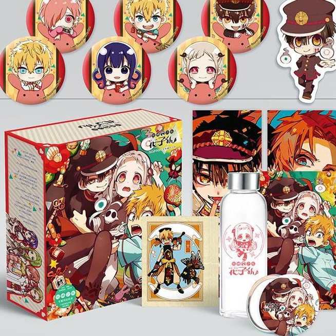 (200) Hộp quà Jibaku Shounen Hanako-kun Ác quỷ trong nhà xí hộp toi