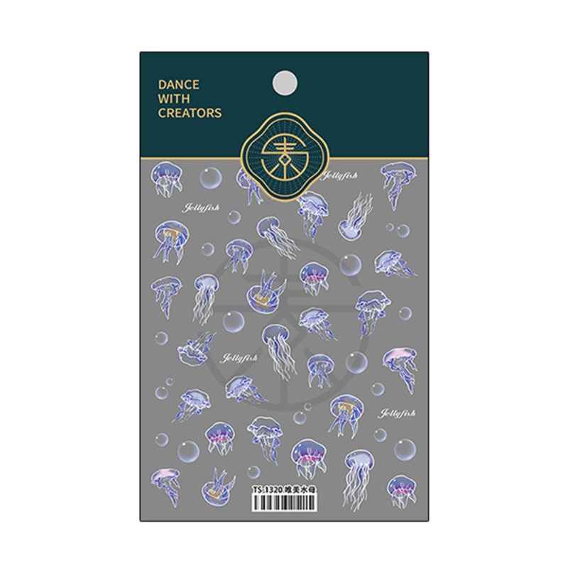 Miếng Dán Trang Trí Móng Tay Bằng Silicon Trong Suốt Tiện Dụng