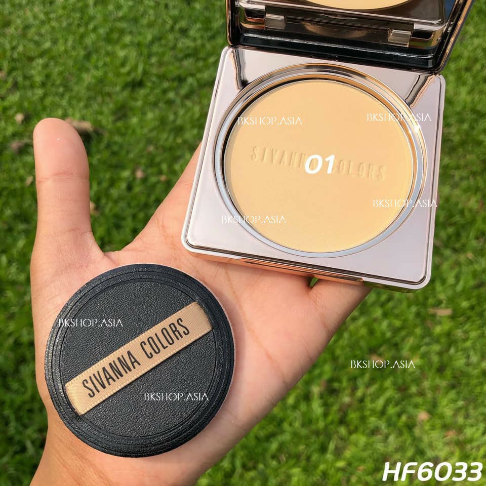 [Auth Thái - Tone Da ] Phấn Nền Chứa Tinh Chất Dưỡng Da Sivanna Colors Diamond Rose HF6033 | BigBuy360 - bigbuy360.vn