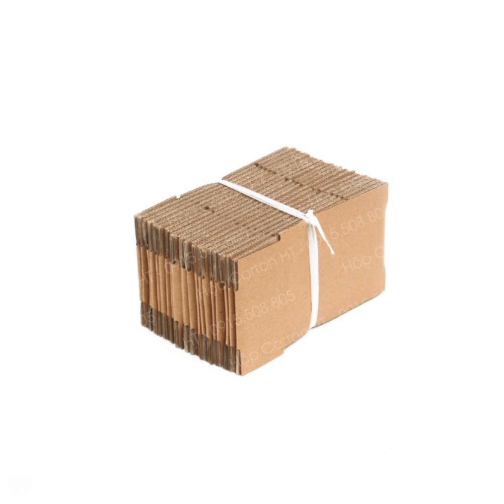 16x6x6 Combo 100 hộp carton, thùng giấy cod gói hàng, hộp bìa carton đóng hàng giá rẻ