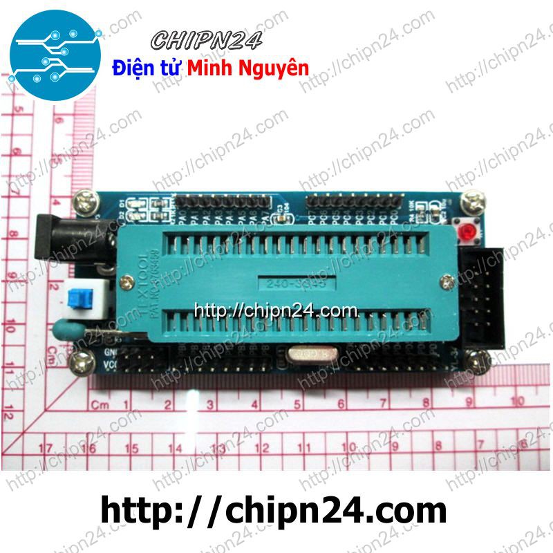 [1 MẠCH] (A32) KIT AVR ATMEGA16 Socket Mini