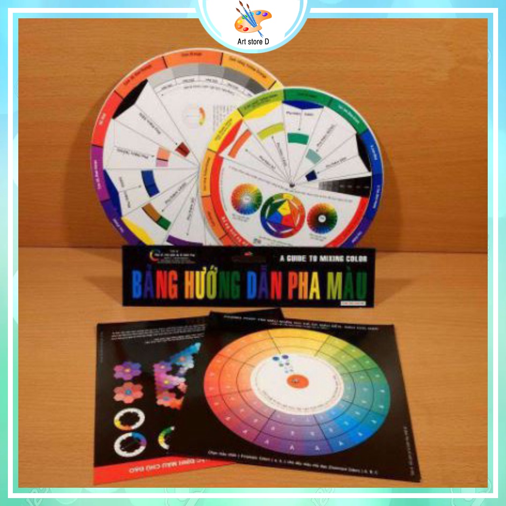 BẢNG HƯỚNG DẪN PHA MÀU