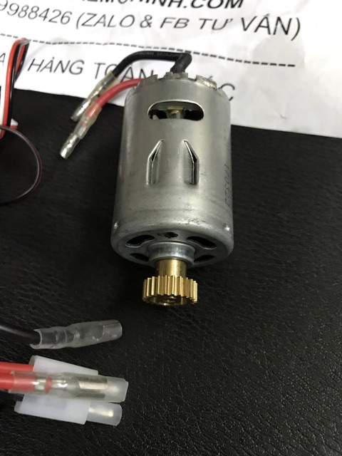 Combo esc 320a và motor brush cho xe hoặc tàu chạy 40-55km/h