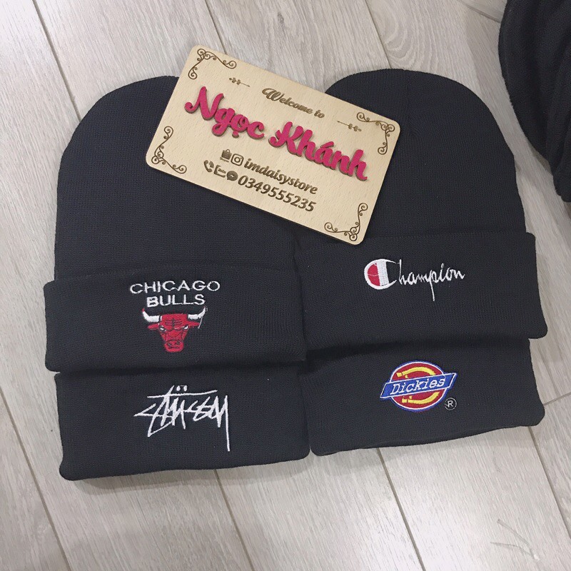 Mũ len thêu Dickies
