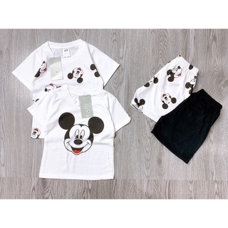 SBT400 - SET 2 BỘ ĐÙI BÉ TRAI TRẮNG NHIỀU MICKEY