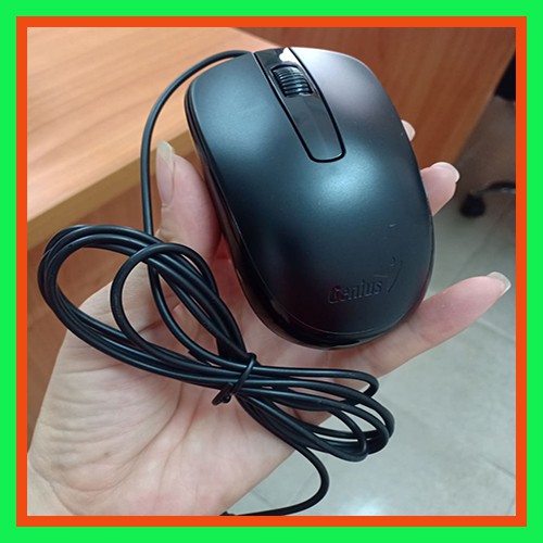 [Chính Hãng]-Chuột Máy Tính Có Dây Genuis DX-120 Màu Đen