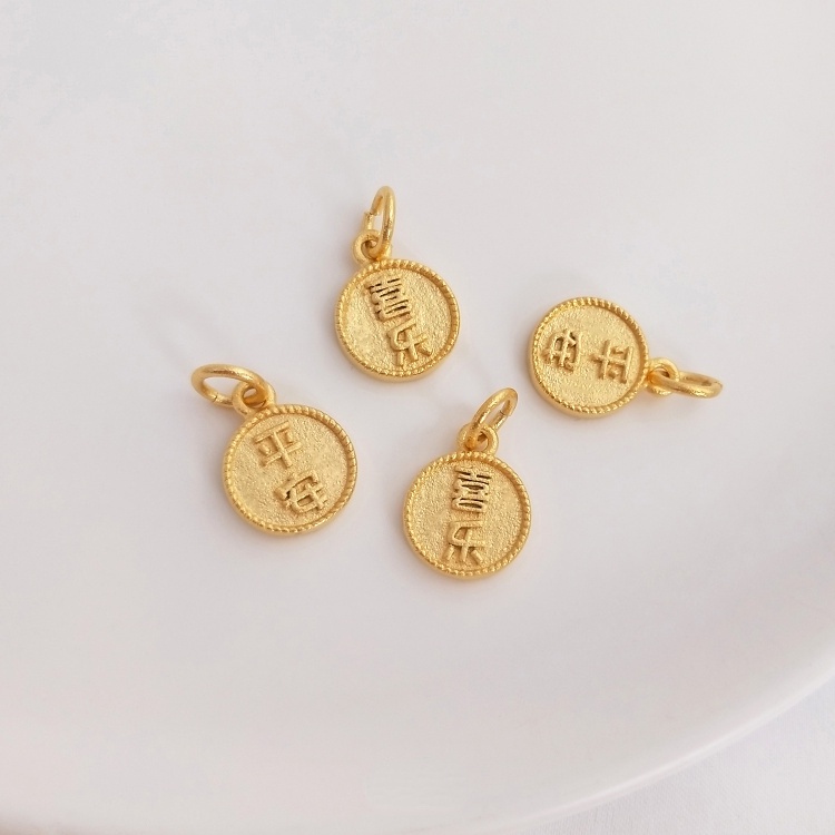 Thẻ Vàng Cát Màu Sắc Mạnh Mẽ Dùng Làm Mặt Dây Chuyền/Vòng Tay diy