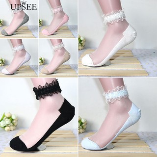 Vớ ren trong suốt siêu mỏng đẹp cho nữ
