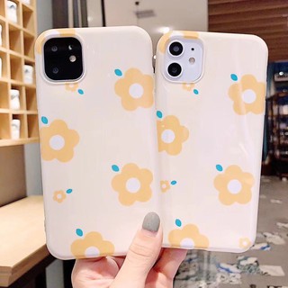 Ốp lưng iphone 11 11pro 11pro max dễ thương Hoa mềm