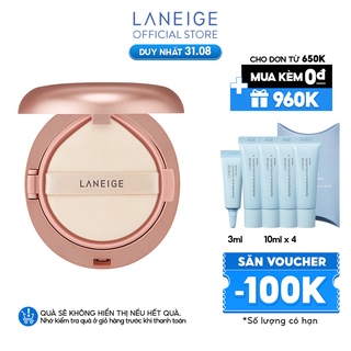 Kem phấn nền 2 lần che phủ Laneige Layering Cover Cushion & Concealing Base (16.5g)