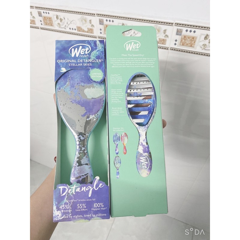 Lược gỡ rối Wet bursh pro của Mỹ