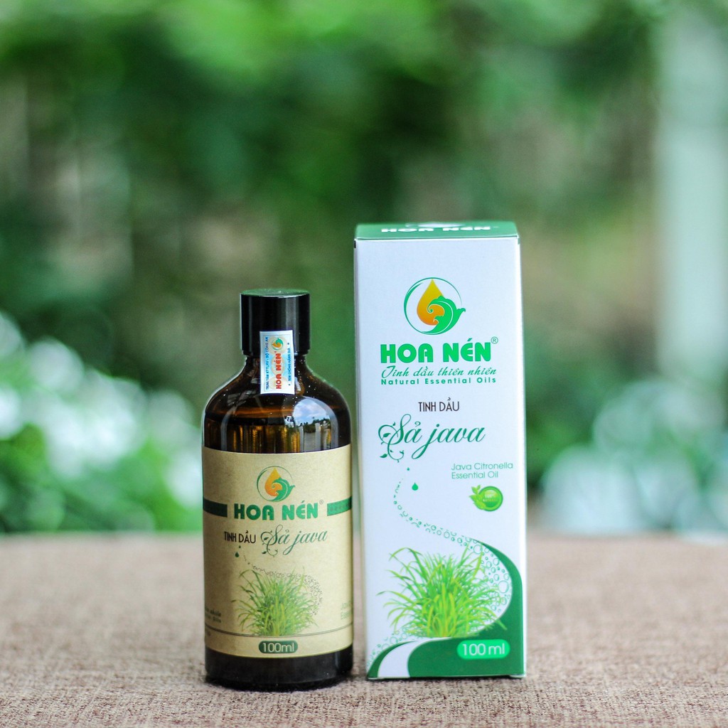 Tinh dầu SẢ JAVA Hoa Nén - JAVA CITRONELLA ESSENTIAL OIL - Chính hãng