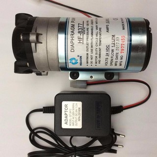 _Máy bơm tăng áp+bộ đổi nguồn 24V