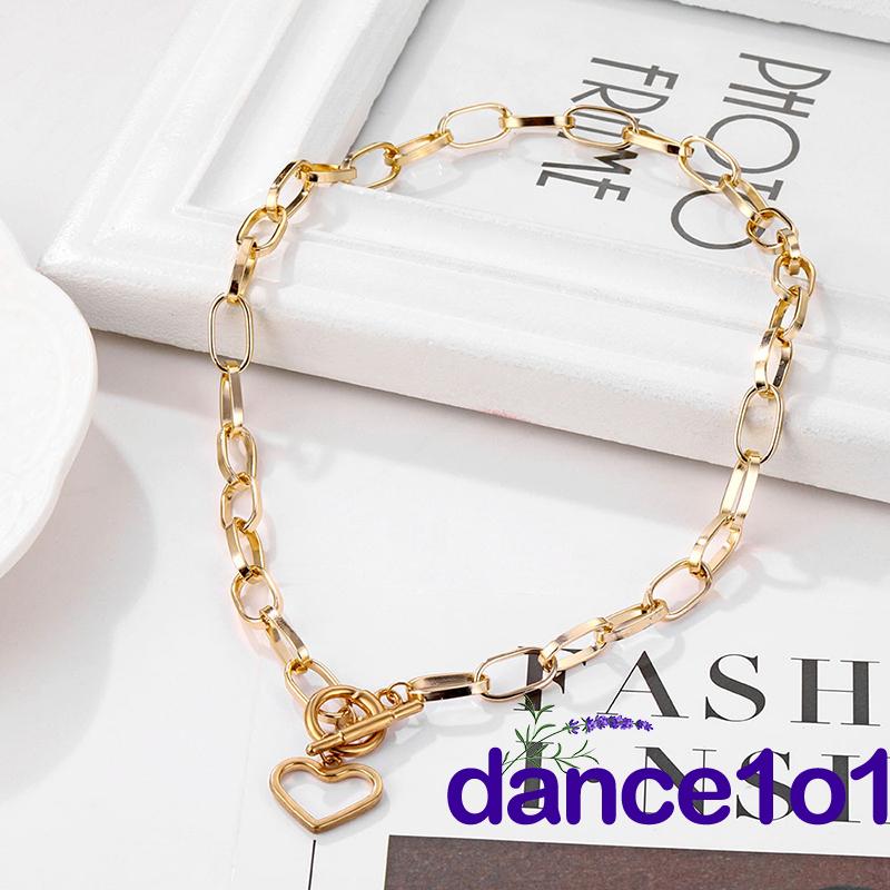 Vòng Cổ Mặt Trái Tim Thời Trang Cá Tính