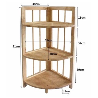 Kệ góc lớn 3 Tầng