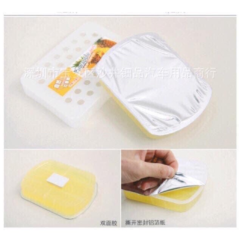 Sáp thơm dứa Berry khử mùi ô tô, nhà cửa, văn phòng, sáp thơm khử mùi xe ô tô, sáp tinh dầu khửi mùi xe ô tô
