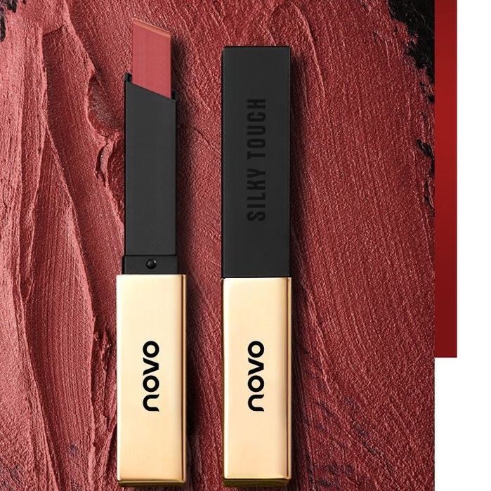 Son thỏi SIÊU SANG CHẢNH MỀM MỊN LÌ Novo Lipstick Velvet Small Gold Bars