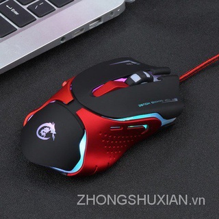 Chuột game thủ 6d a903 led rgb dpi cao tự động đổi màu cao cấp